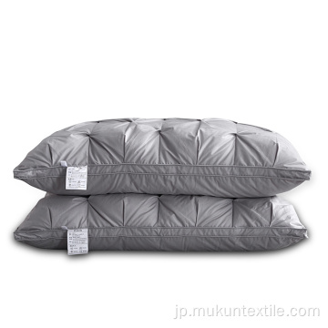 安く卸売の装飾的な灰色のねじれた葉の枕